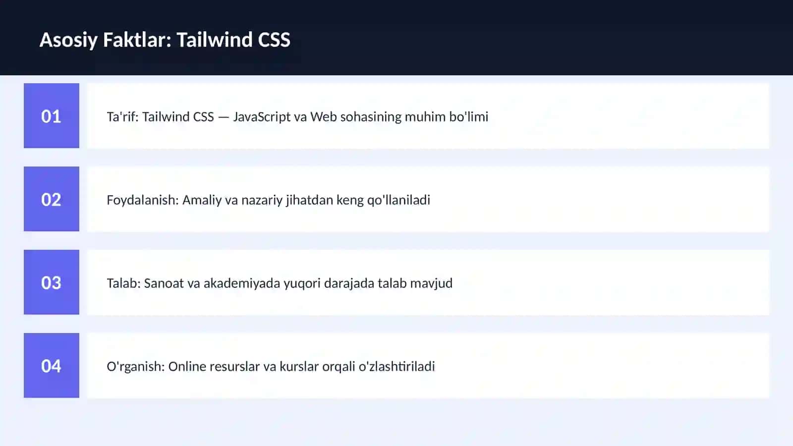 Tailwind CSS 3