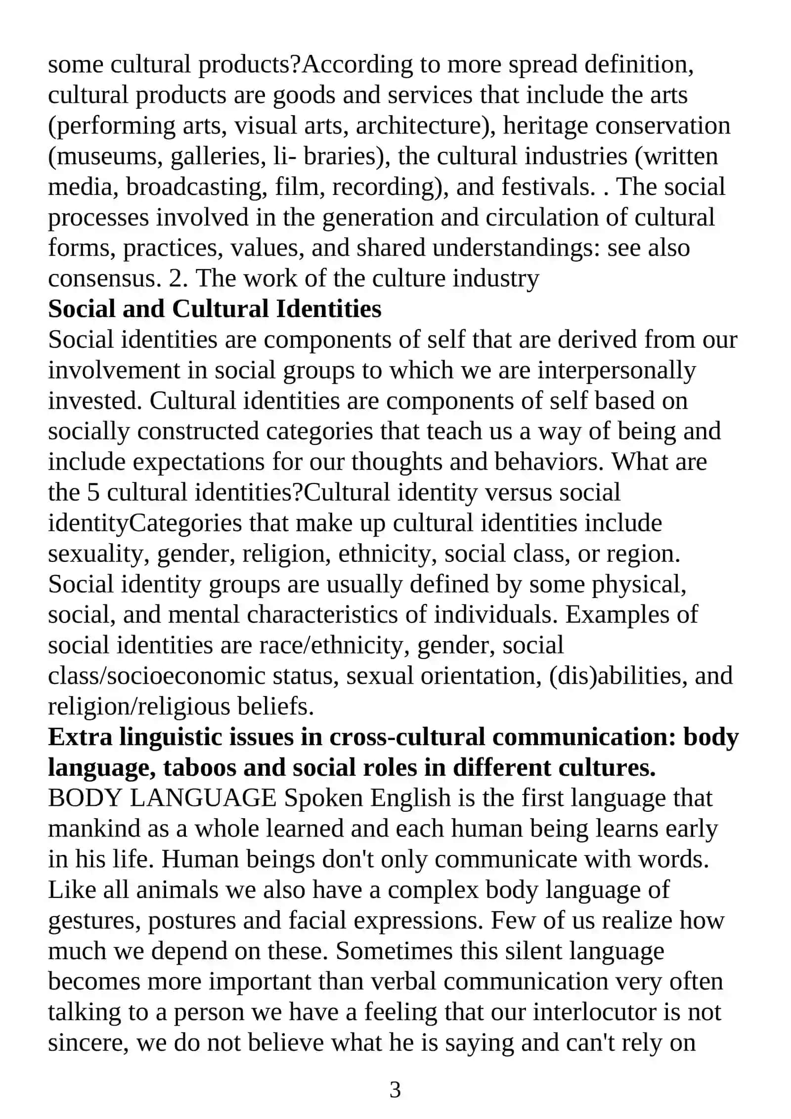 Innovative tools for development of intercultural competence 3
