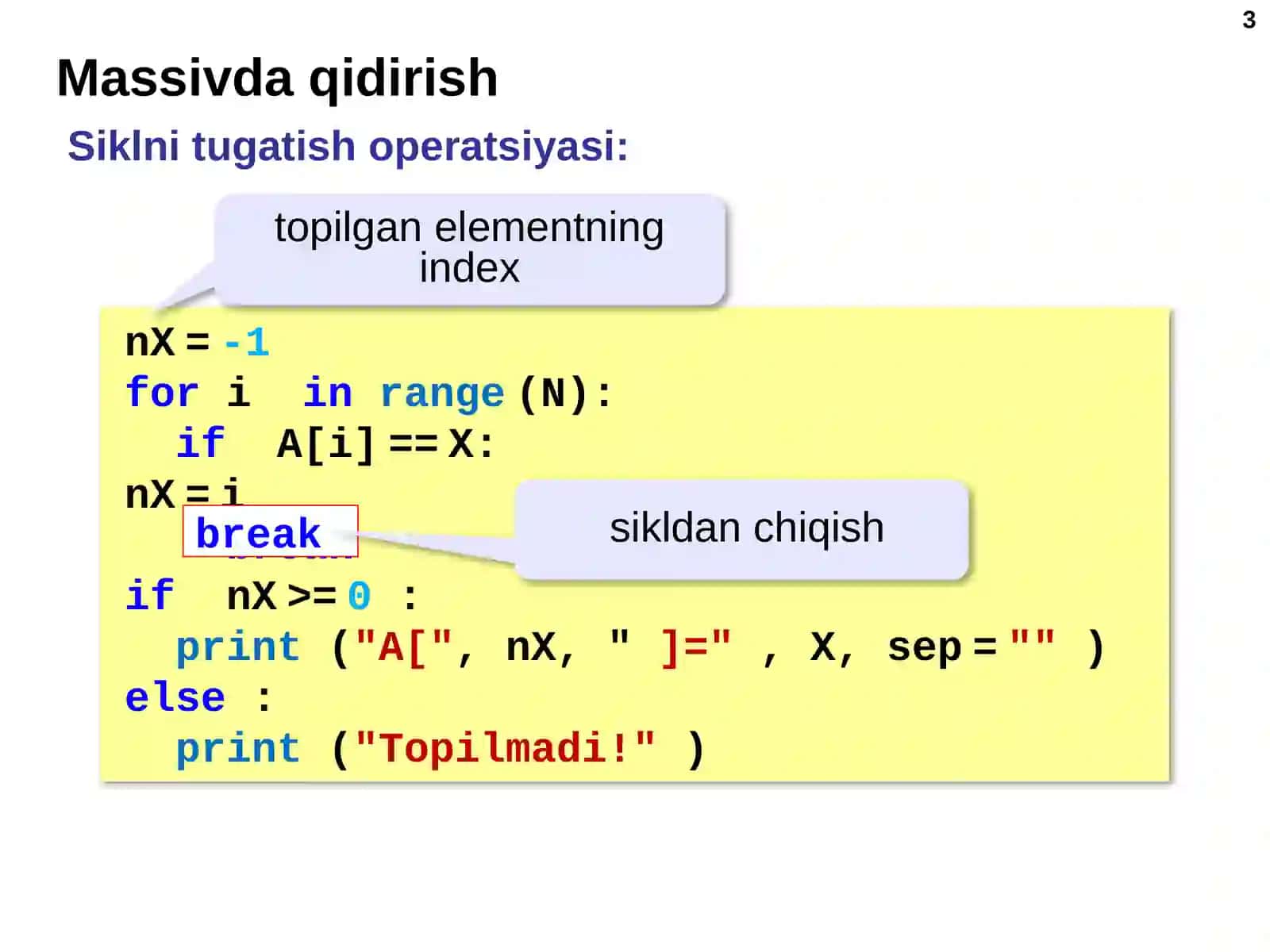 Pythonda 3