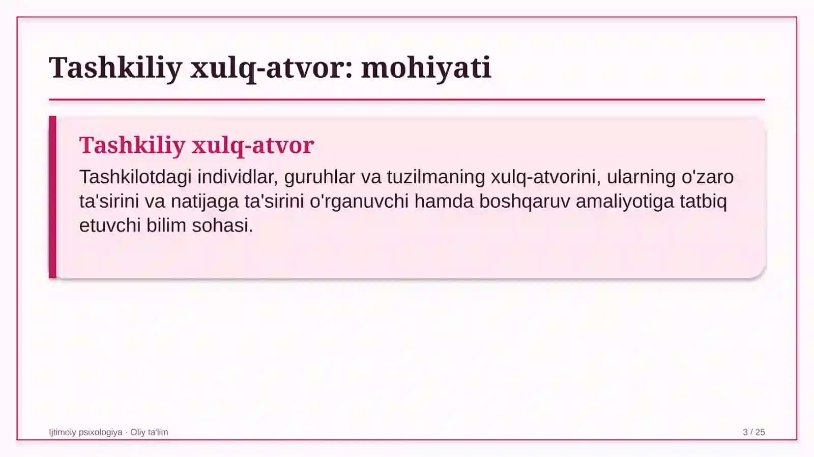 Davlat universitetlarida tashkiliy xulq-atvor 3