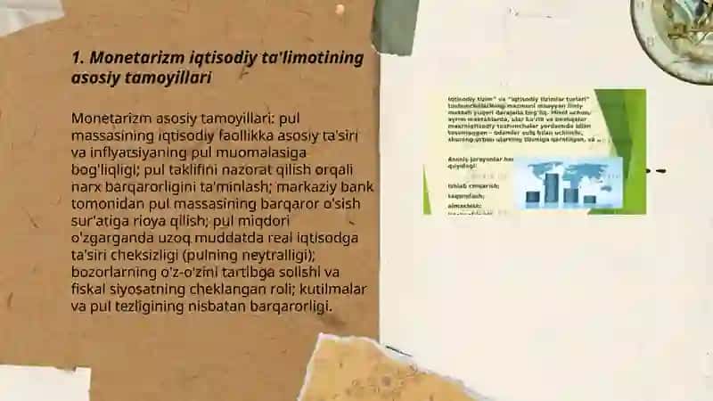 Monetarizm iqtisodiy ta'limoti 3