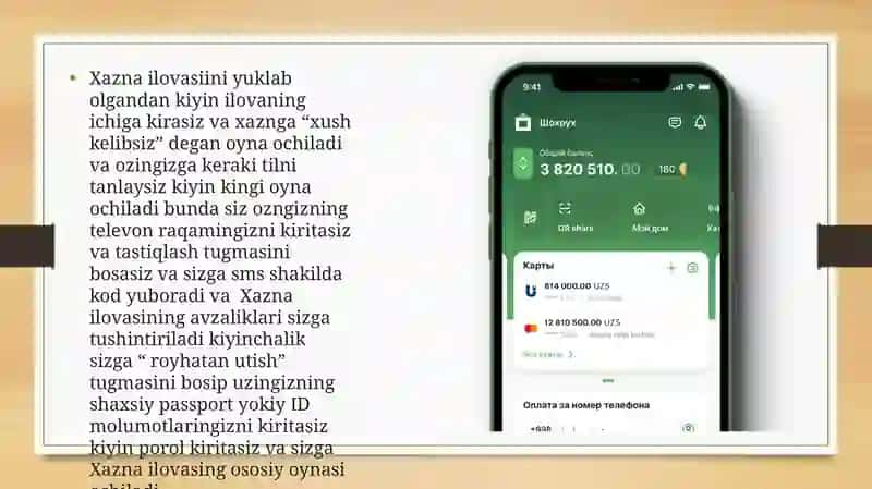 Xazna ilovasi 3