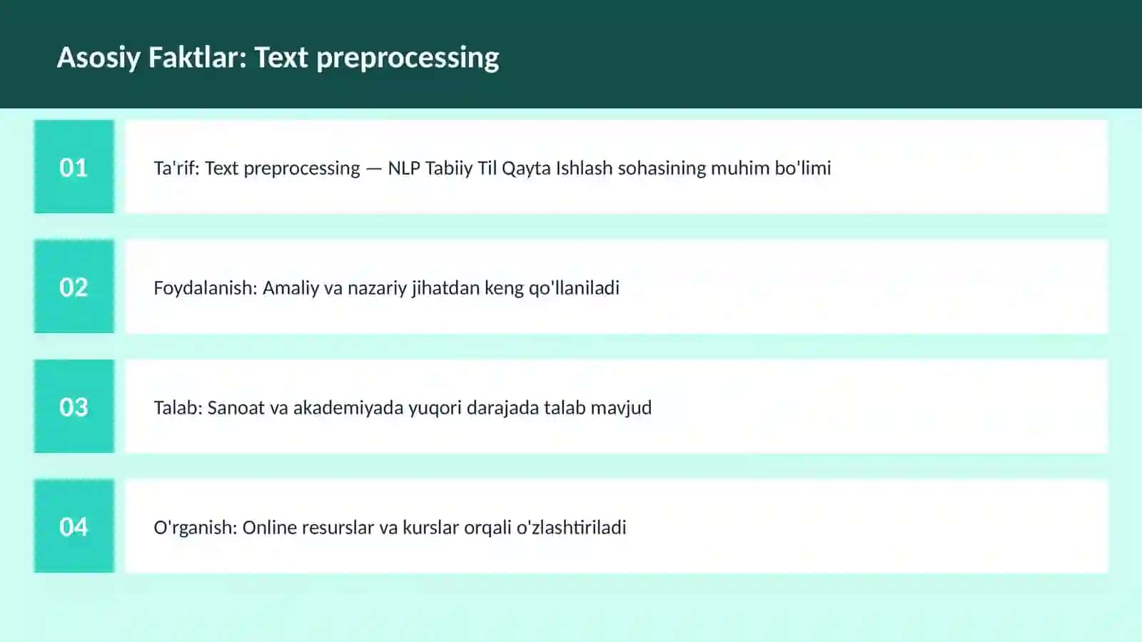 AI | NLP TABIIY TIL QAYTA ISHLASH 3