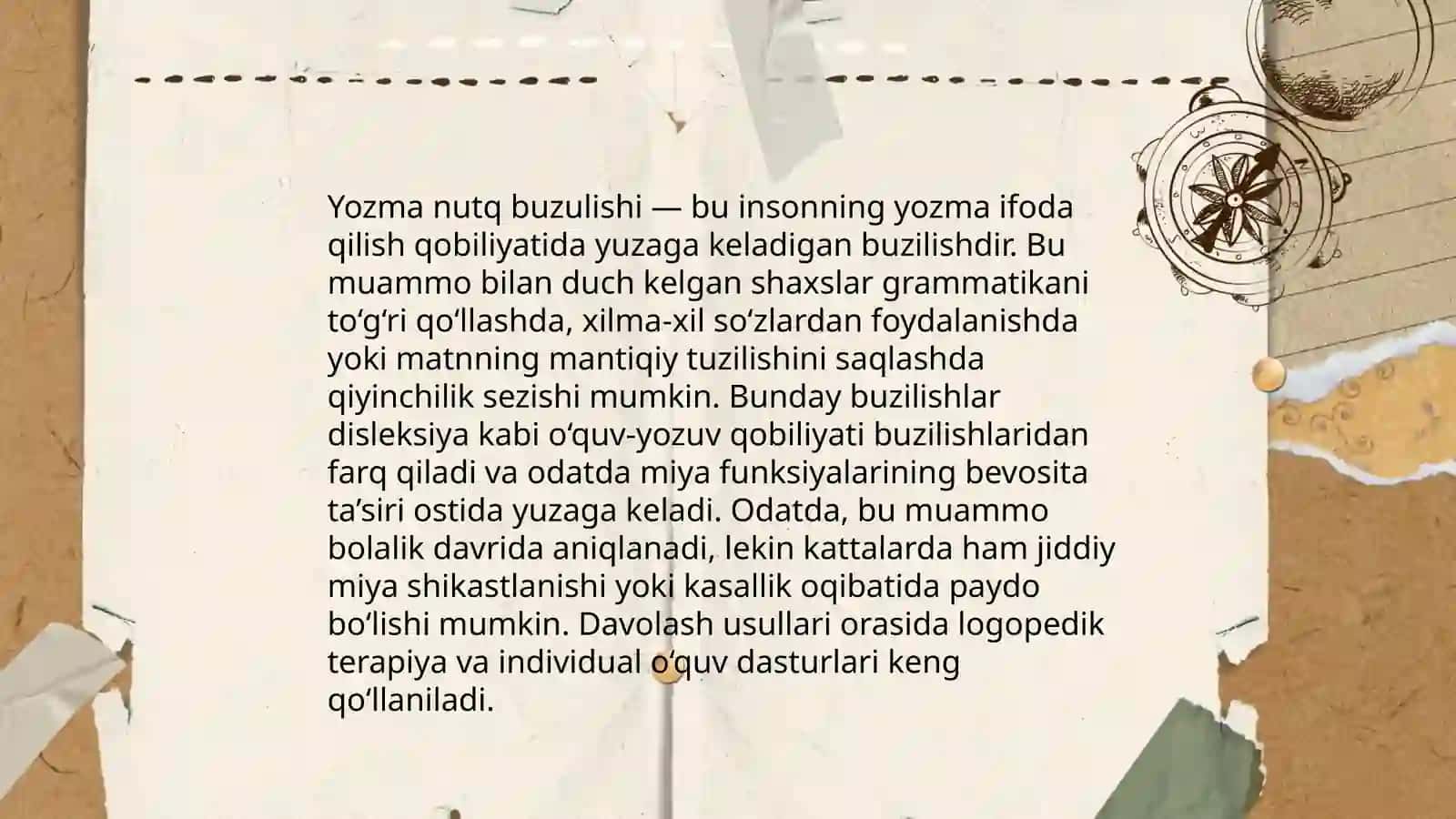 Yozma nutq buzulishi 3