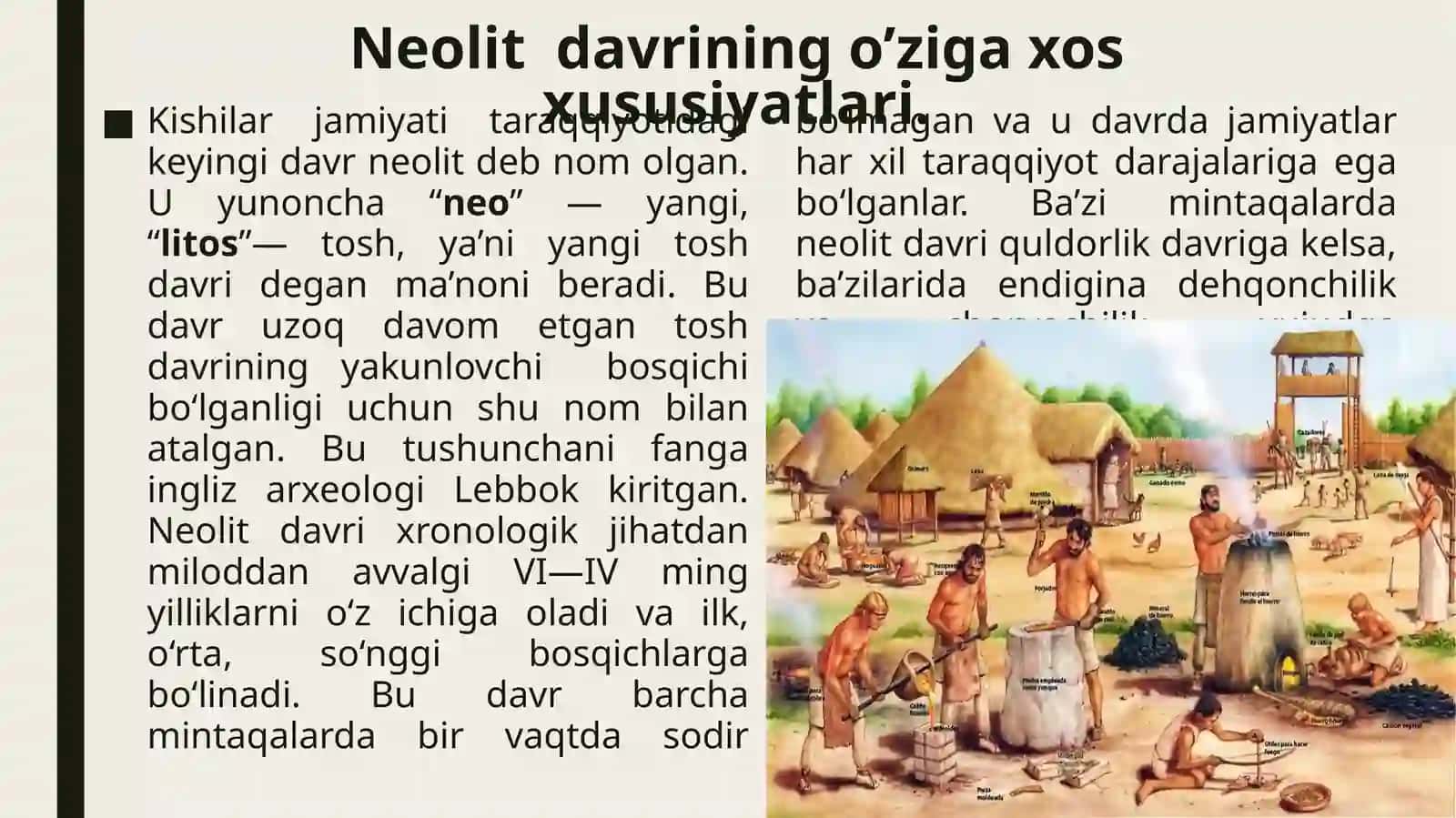 Neolit davriyodgorliklari 3