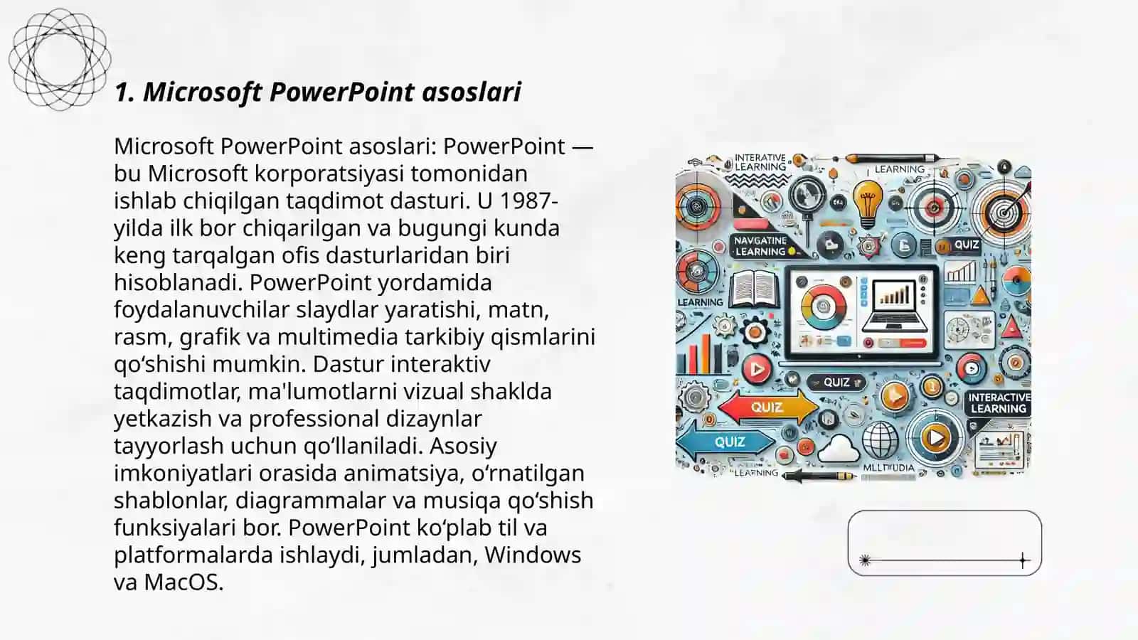 Microsoft PowerPoint asoslari 3