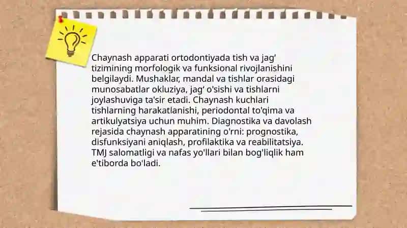 Ortodontiyaga kirish 3