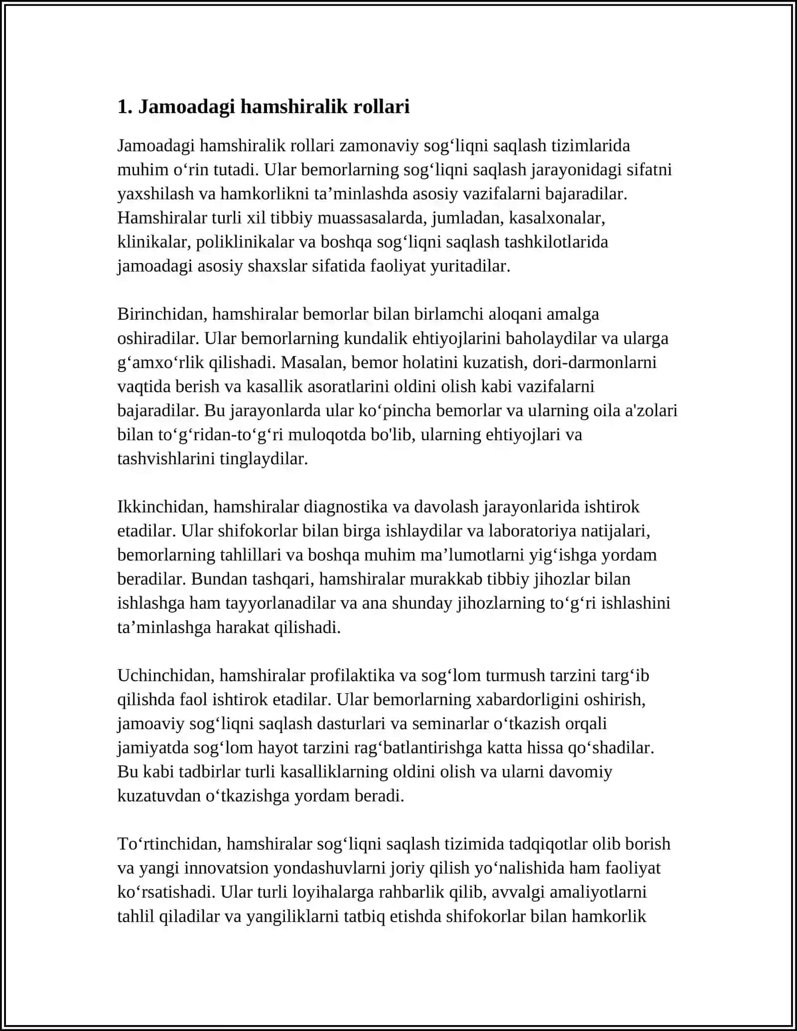JAMOADA HAMSHIRALIK ISHIGA TARIF 3