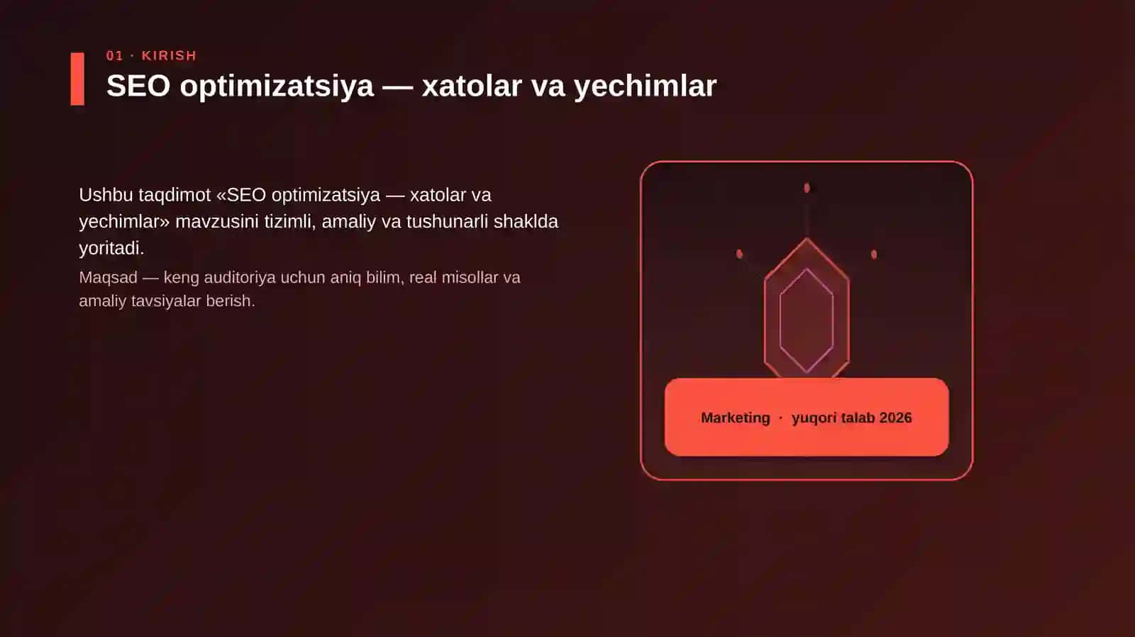 SEO optimizatsiya — xatolar va yechimlar 3