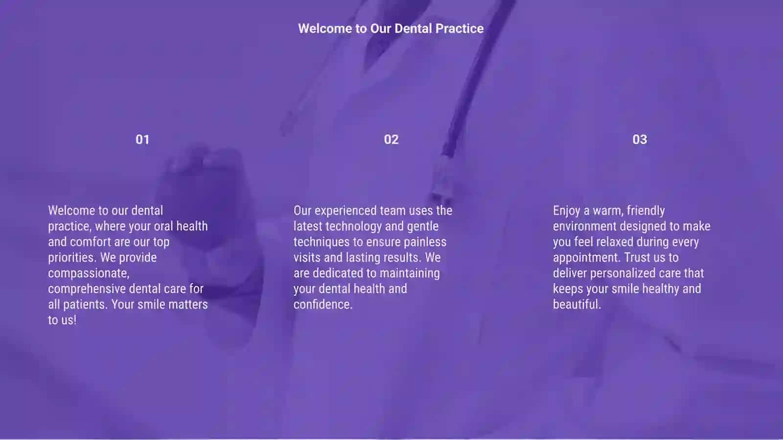 The dental practice 3