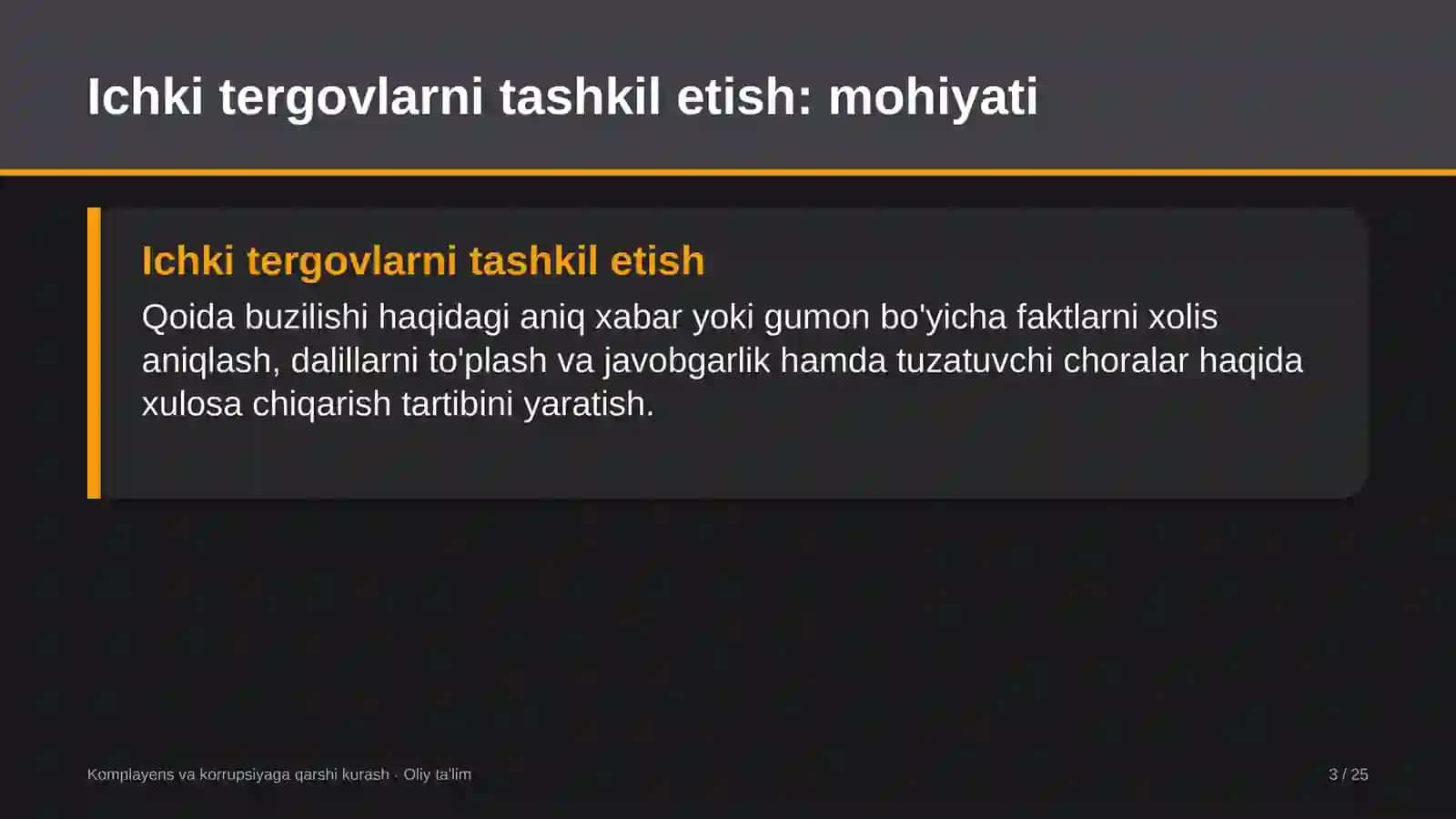 qurolli kuchlarda ichki tergovlarni tashkil etish 8568 3