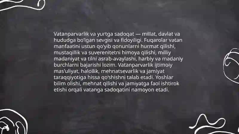 Men vatanning munosib fuqarosiman 3
