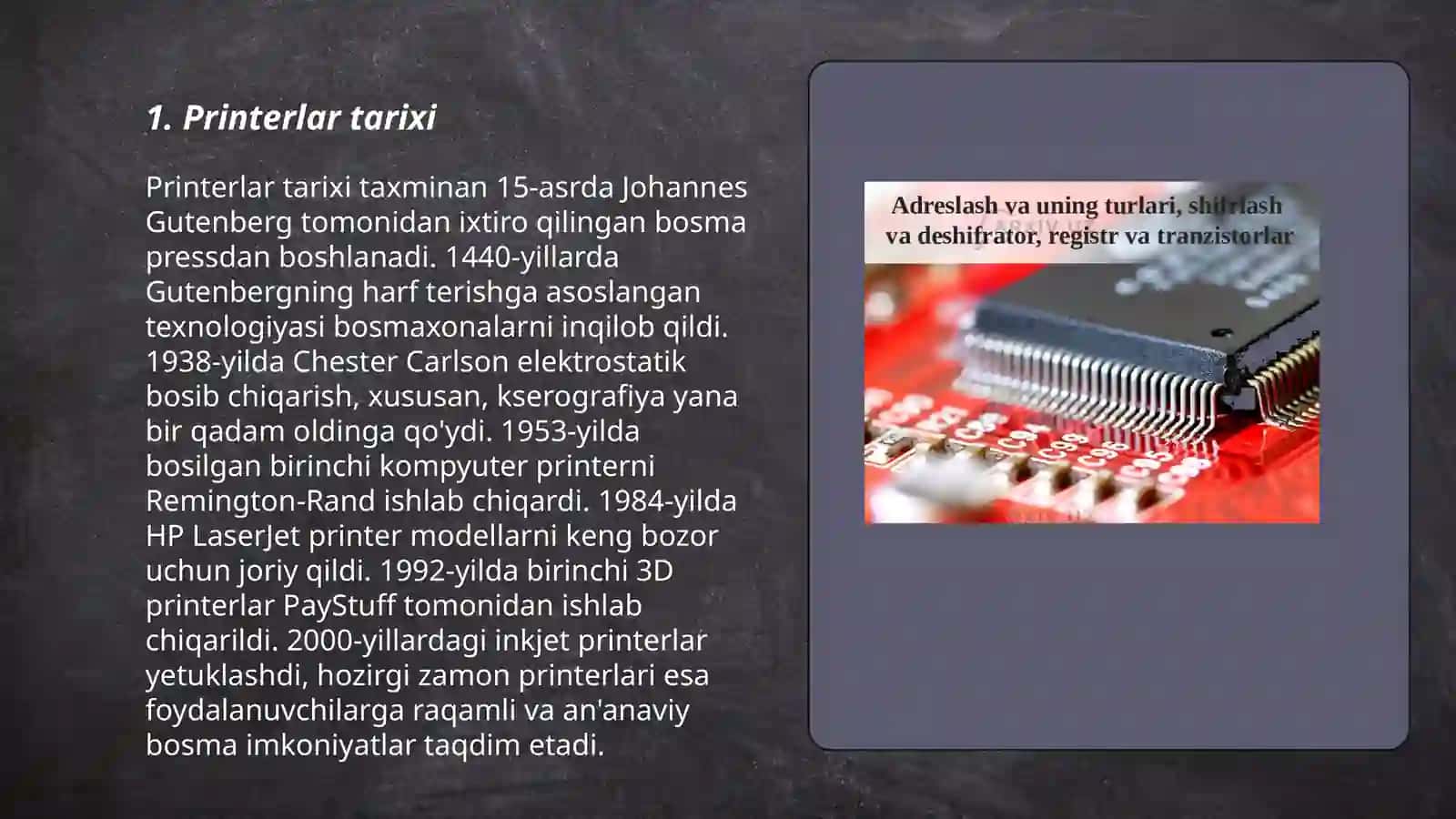 Printerlar turlari va ishlashi 3