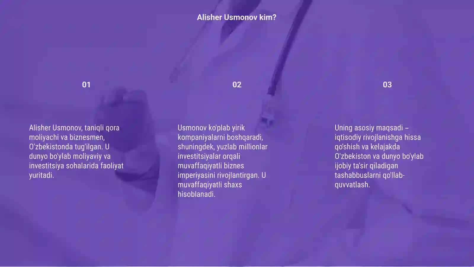 Alisher Usmonov 3