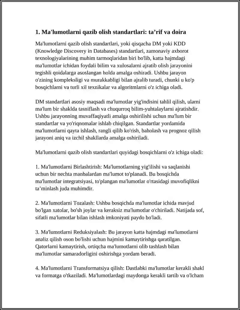 DATA MINING STANDARTIARI 3