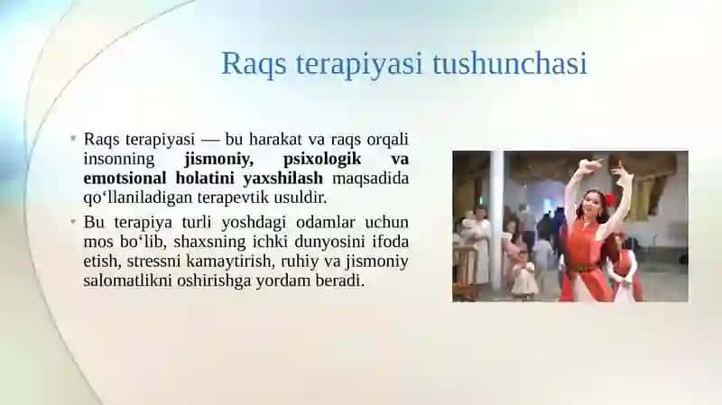 Raqs terapiyasi 3