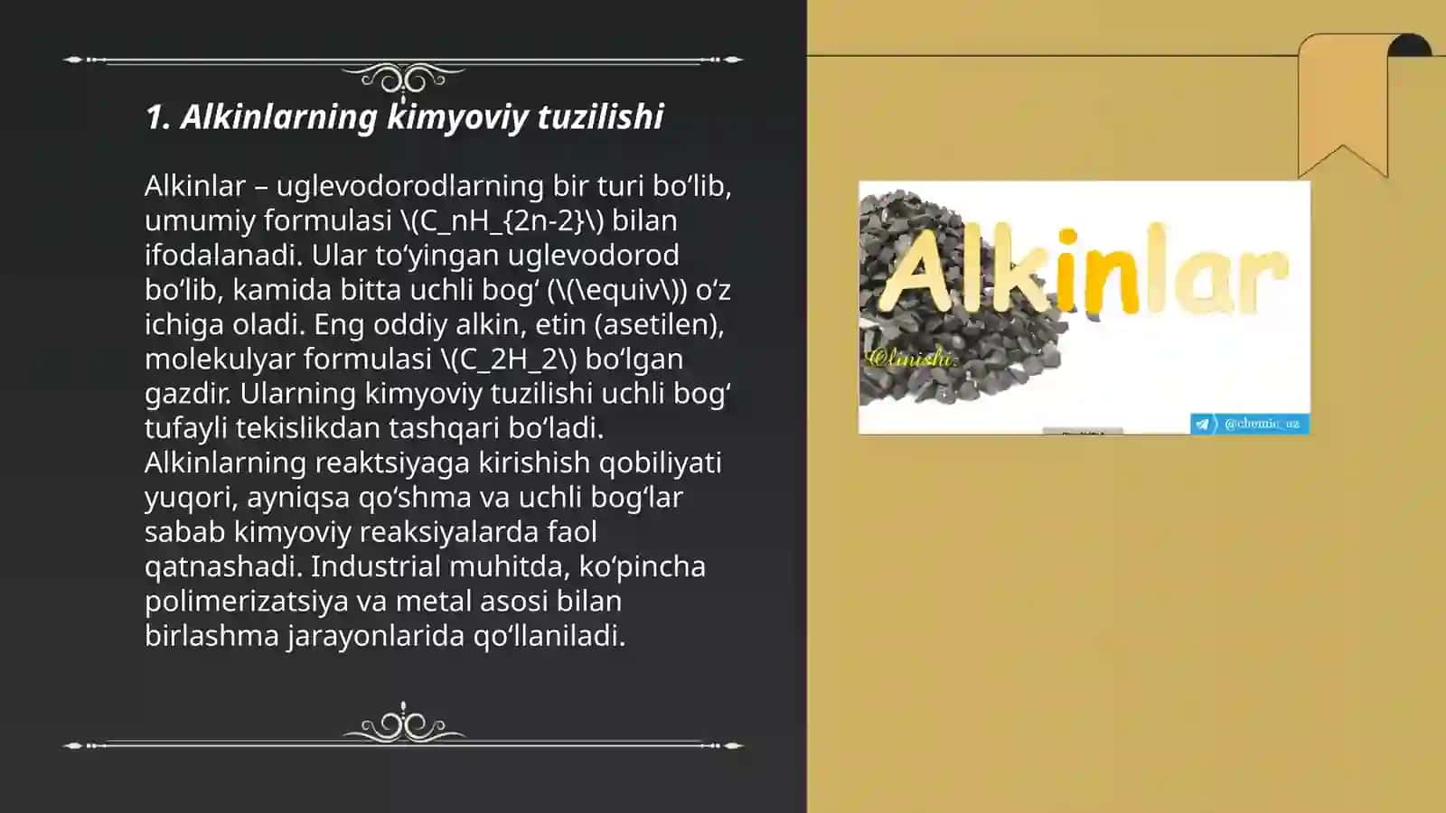 Alkinlar 3