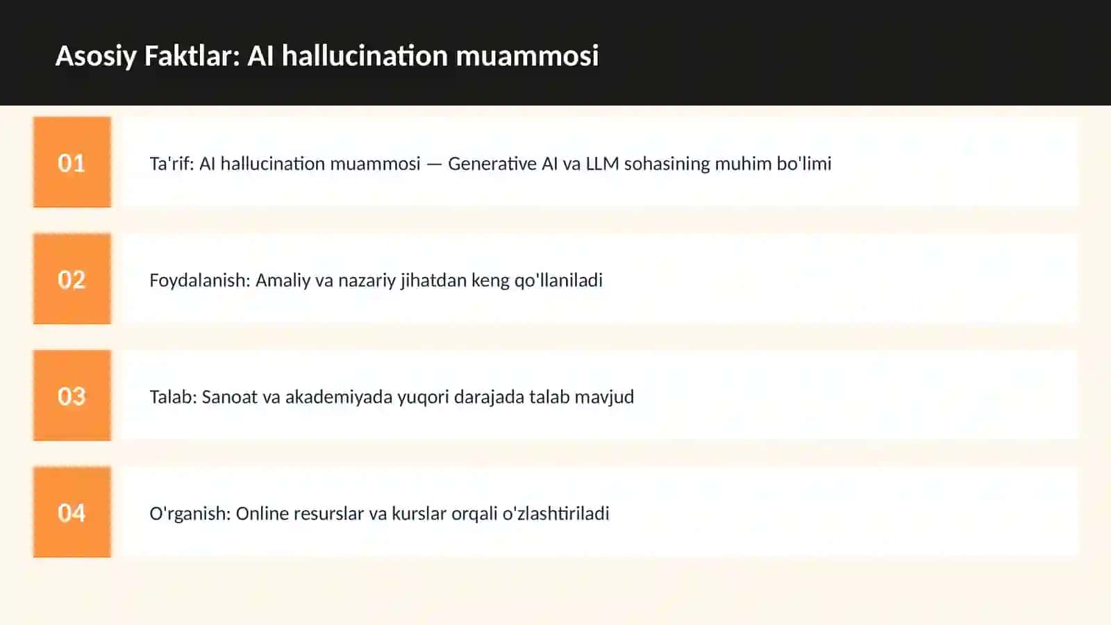 AI hallucination muammosi 3