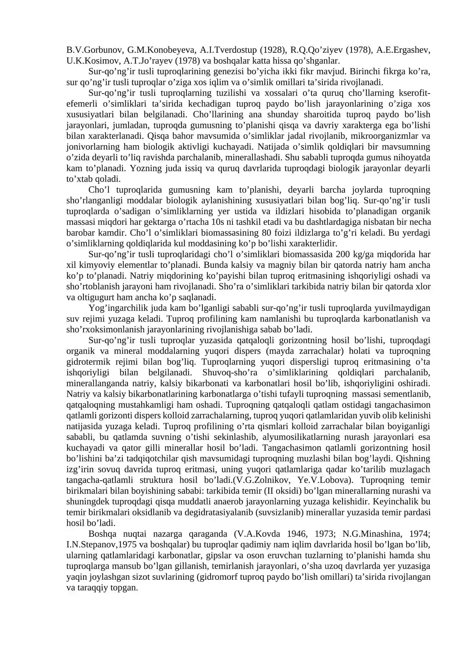 Cho’l zonasi tuproqlari 3