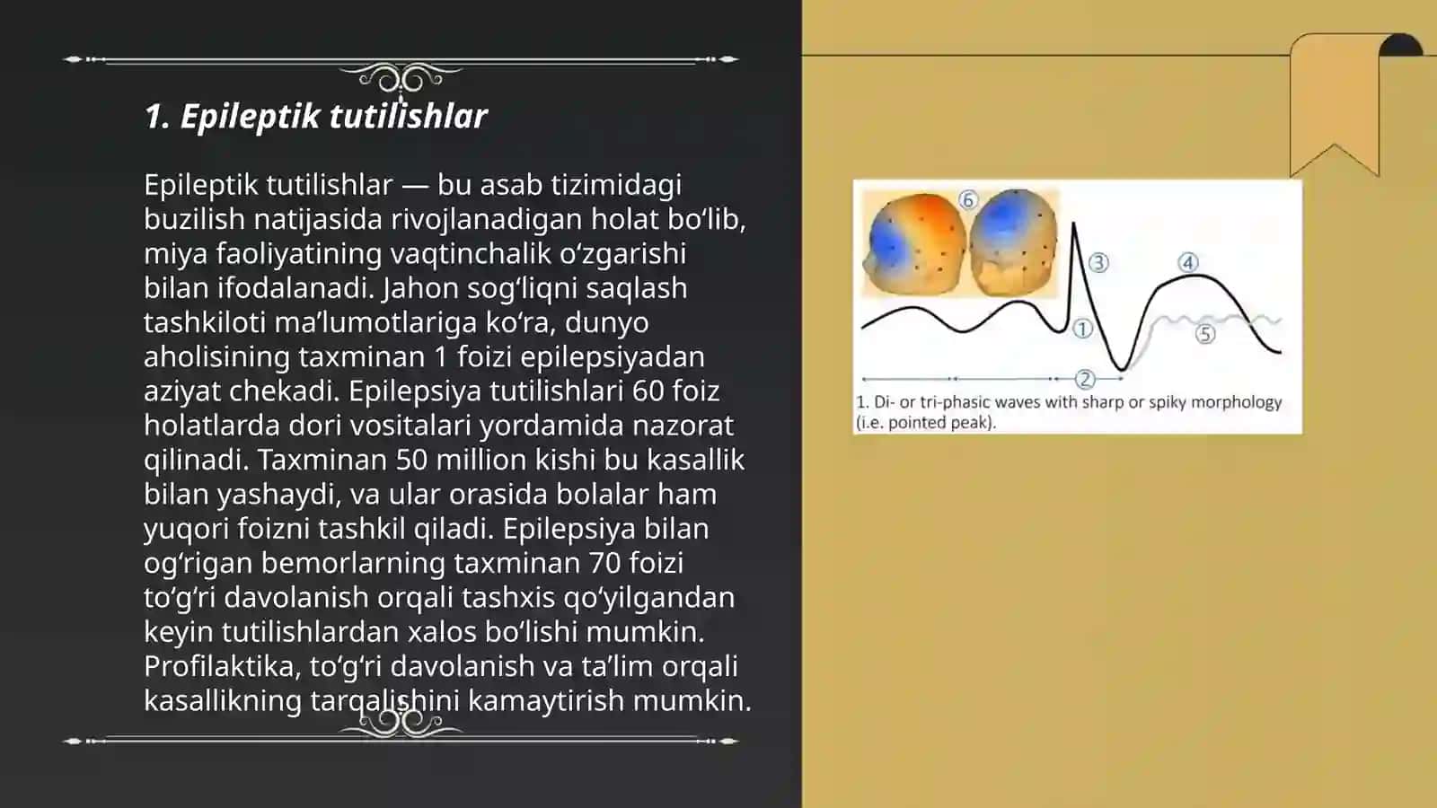 Epileptik tutilishlar 3