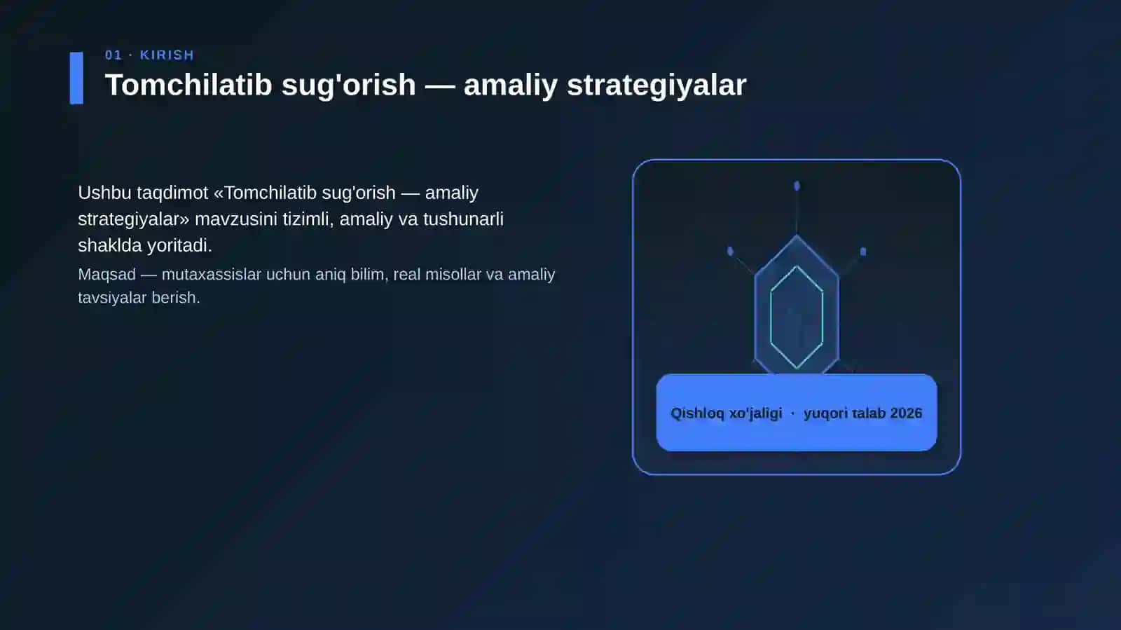 Tomchilatib sug'orish — amaliy strategiyalar 3