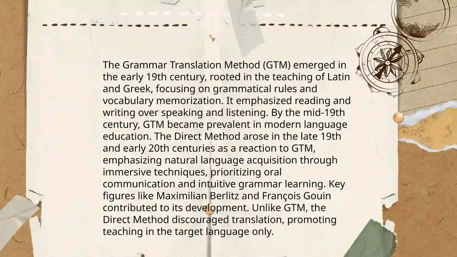Direct and Grammar Translation Methods 3