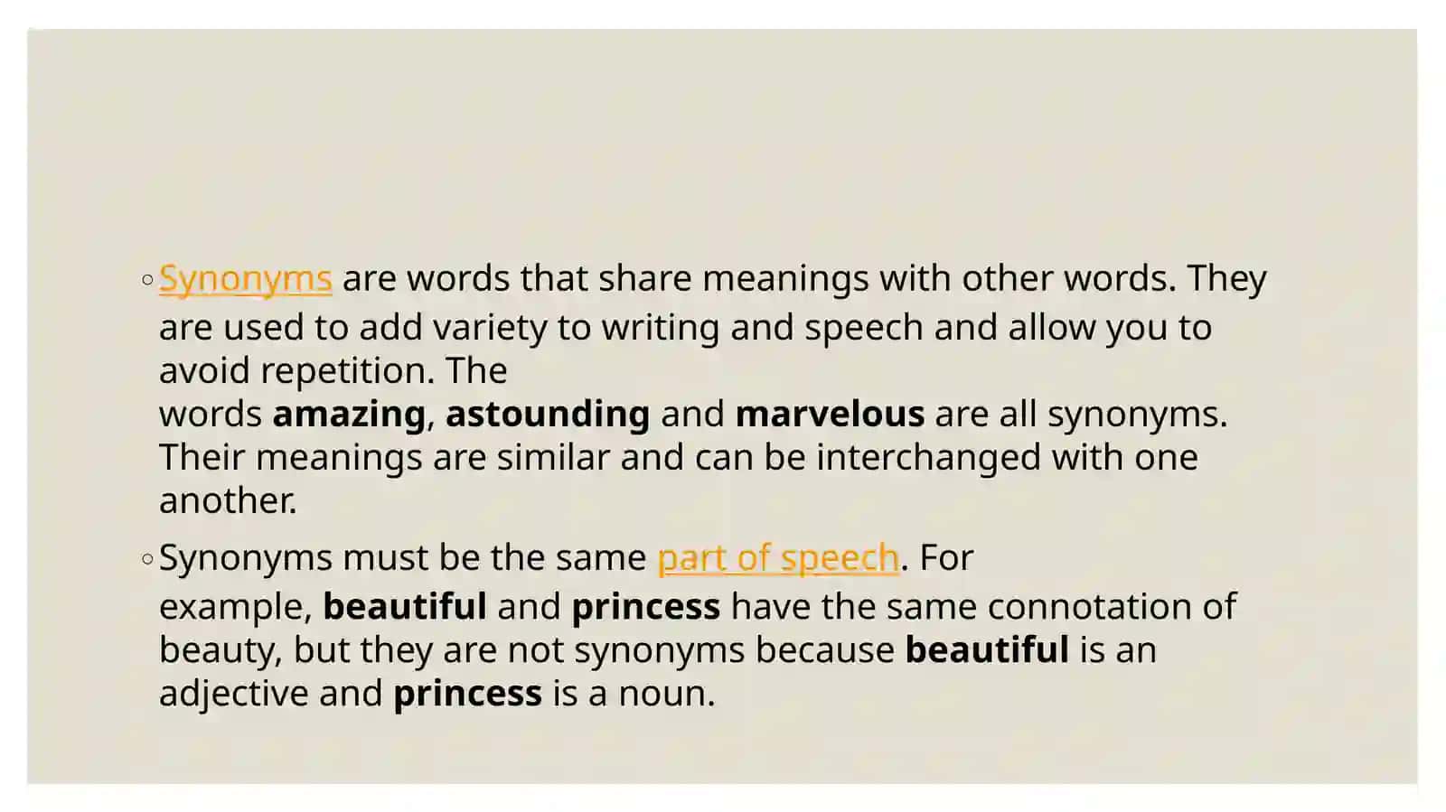 SYNONYM, ANTONYM AND HOMONYMS 3