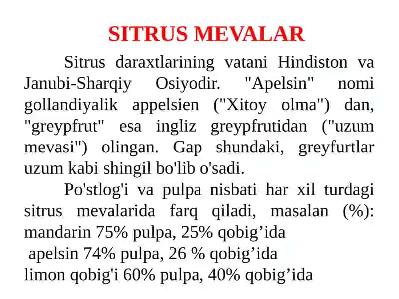SITRUSMEVALAR 3