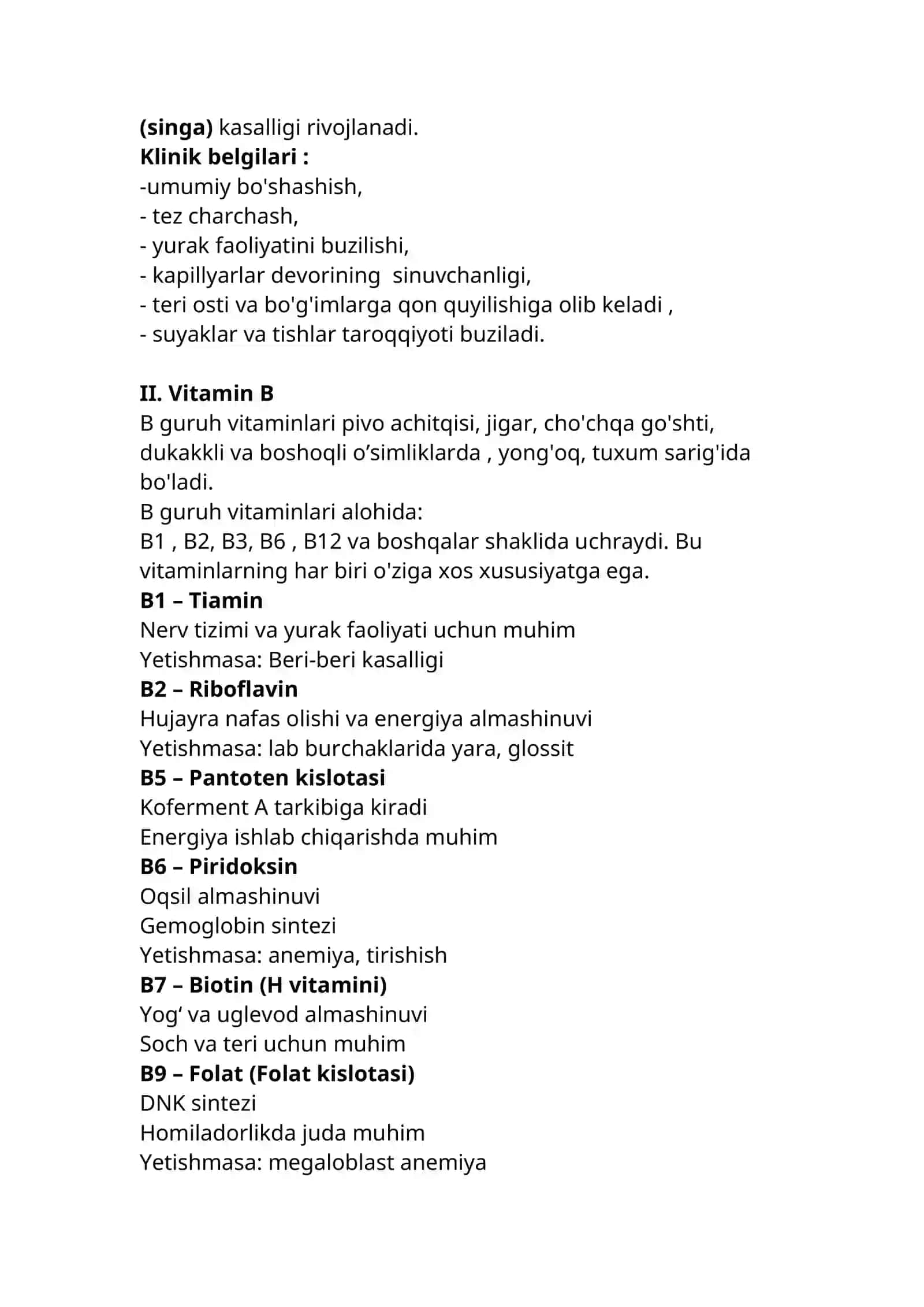 Vitaminlar 3