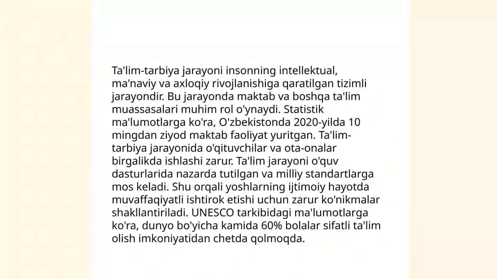 Tarbiya usullari va shakllari 3