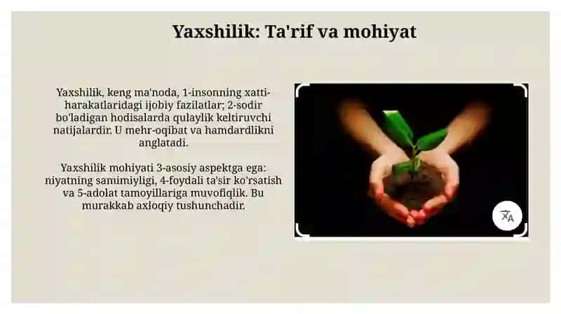 Yaxshilik 3