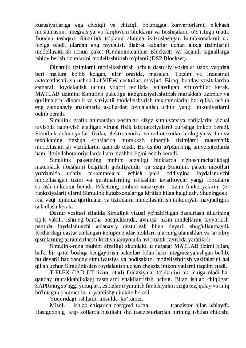 Immitatsion modellashtirish 3