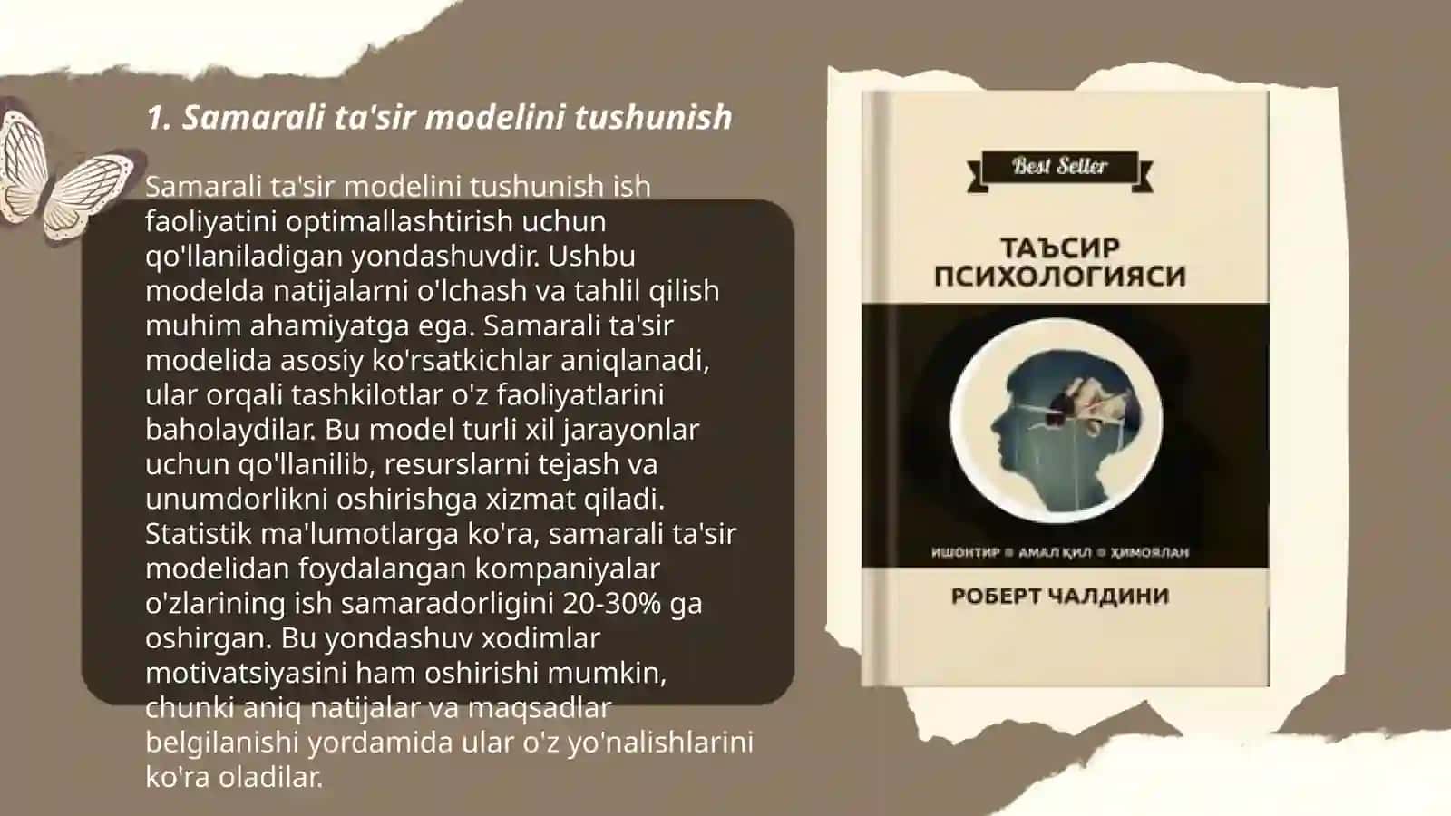 Samarali ta'sir psixalogiyasi 3