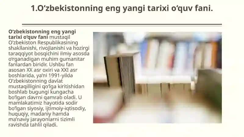 O'zbekistonning eng yangi tarixi 3