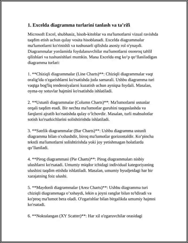 EXELDA DIAGRAMMA YARATISH 3
