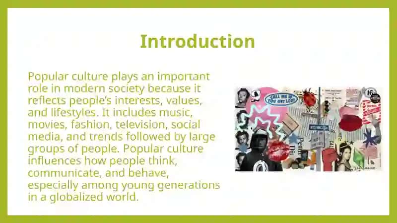 Popular Culture 3