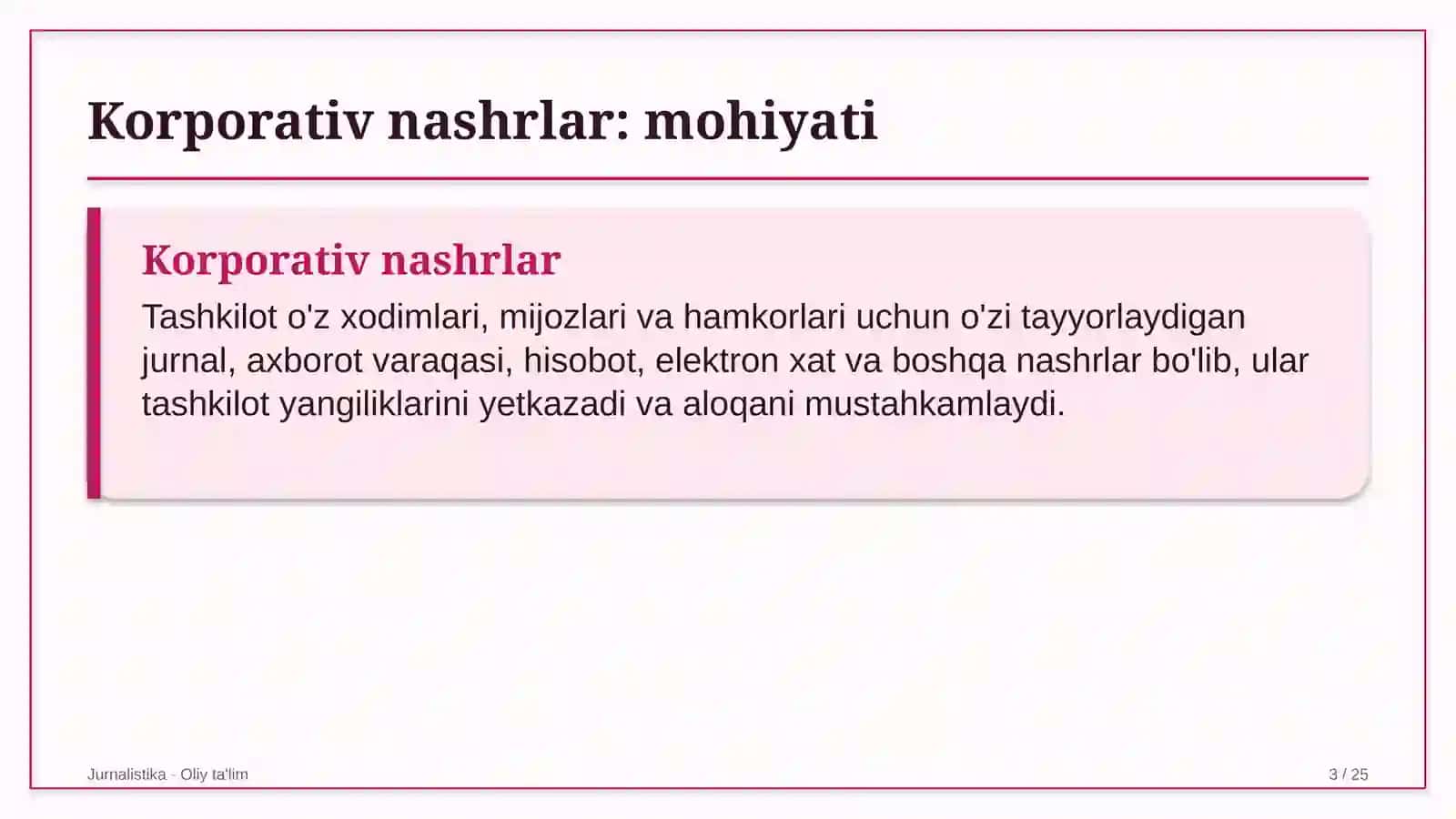 Geodeziya va kartografiyada korporativ nashrlar 3