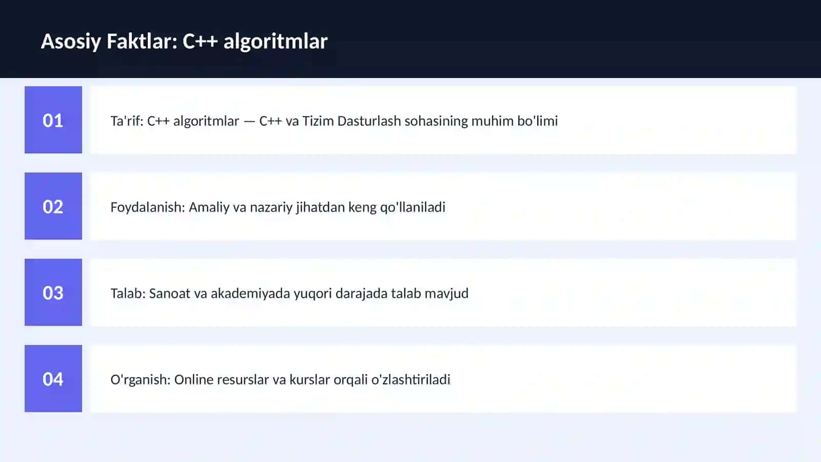 C++ algoritmlar 3