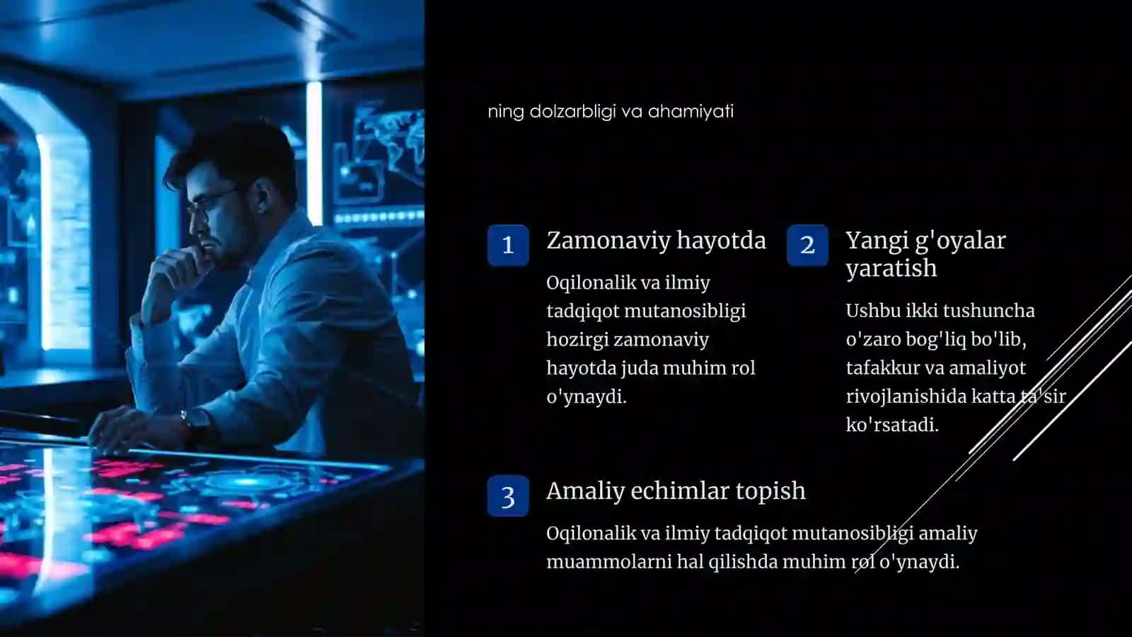 Oqilonalik va ilmiy tadqiqot usullari 3