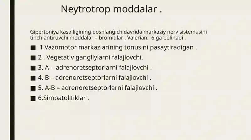 Neytrotrop moddalar 3