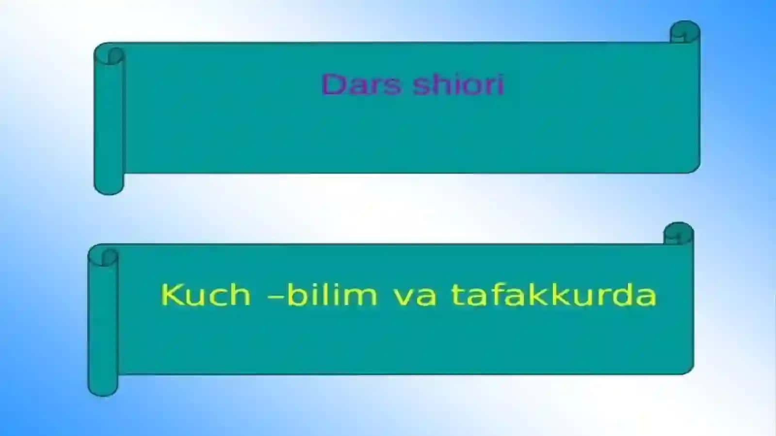6-sinf O'zbek tili dars ishlanma. M.CH.S 3