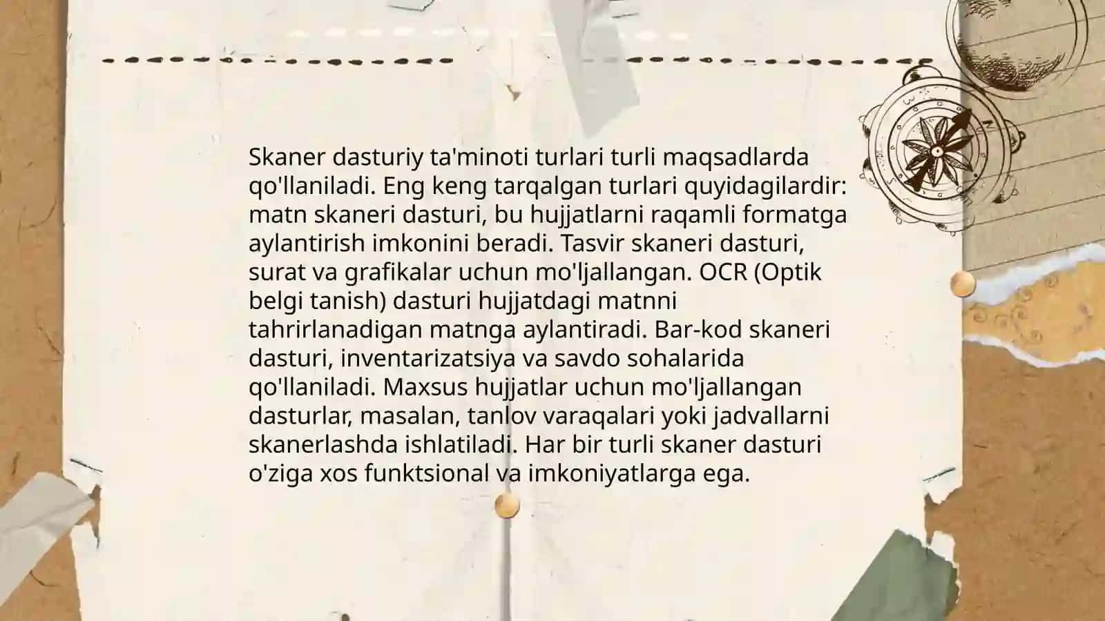Skaner dasturiy ta'minoti 3
