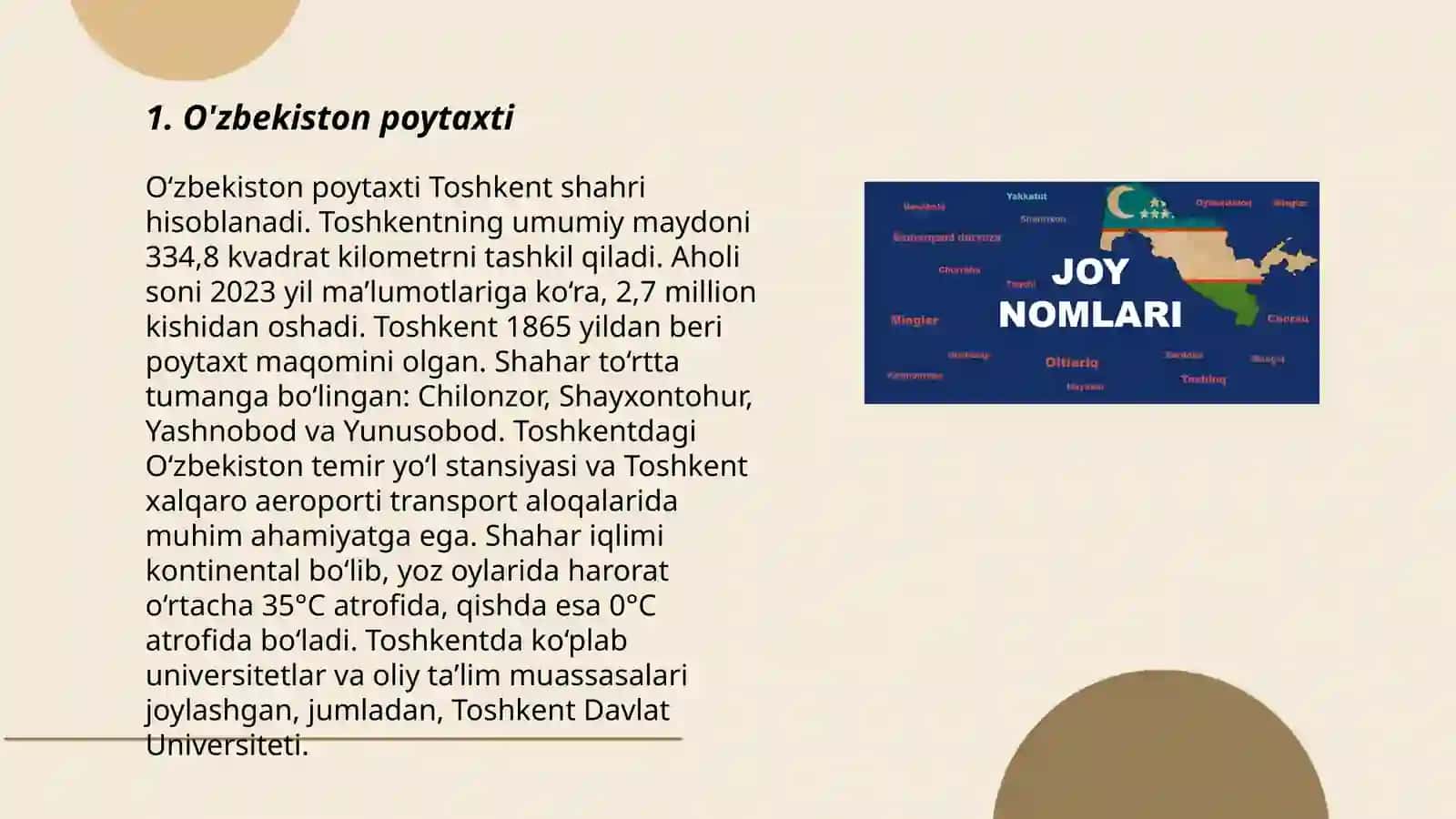 O'zbekiston poytaxti 3