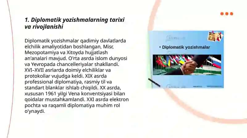 Diplomatik Yozishmalar 3
