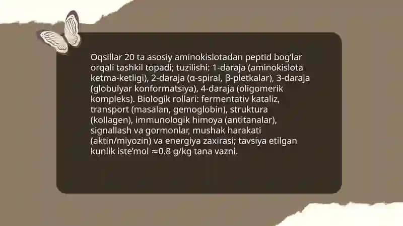 Asosiy oziqaviy moddalar 3