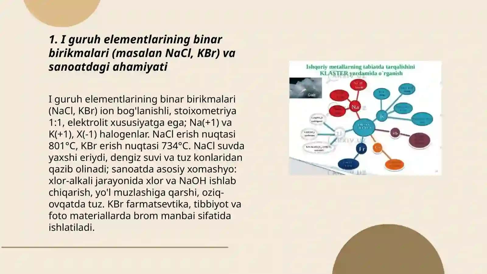 guruh elementlarining binar birikmalari va sanoatdagi ahamayati 3