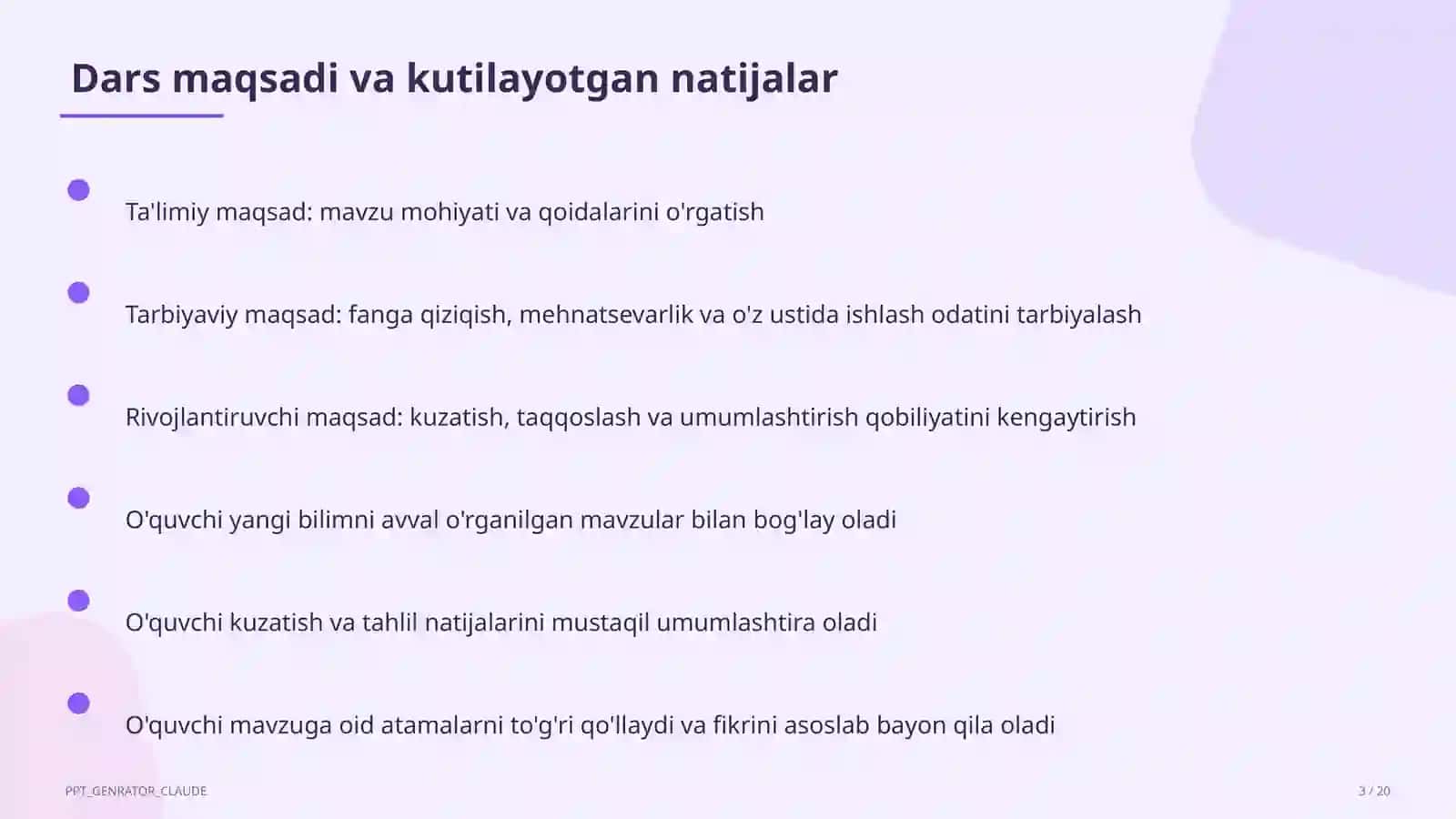 Algebraik kasrlar va ular ustida amallar (8-sinf) 3