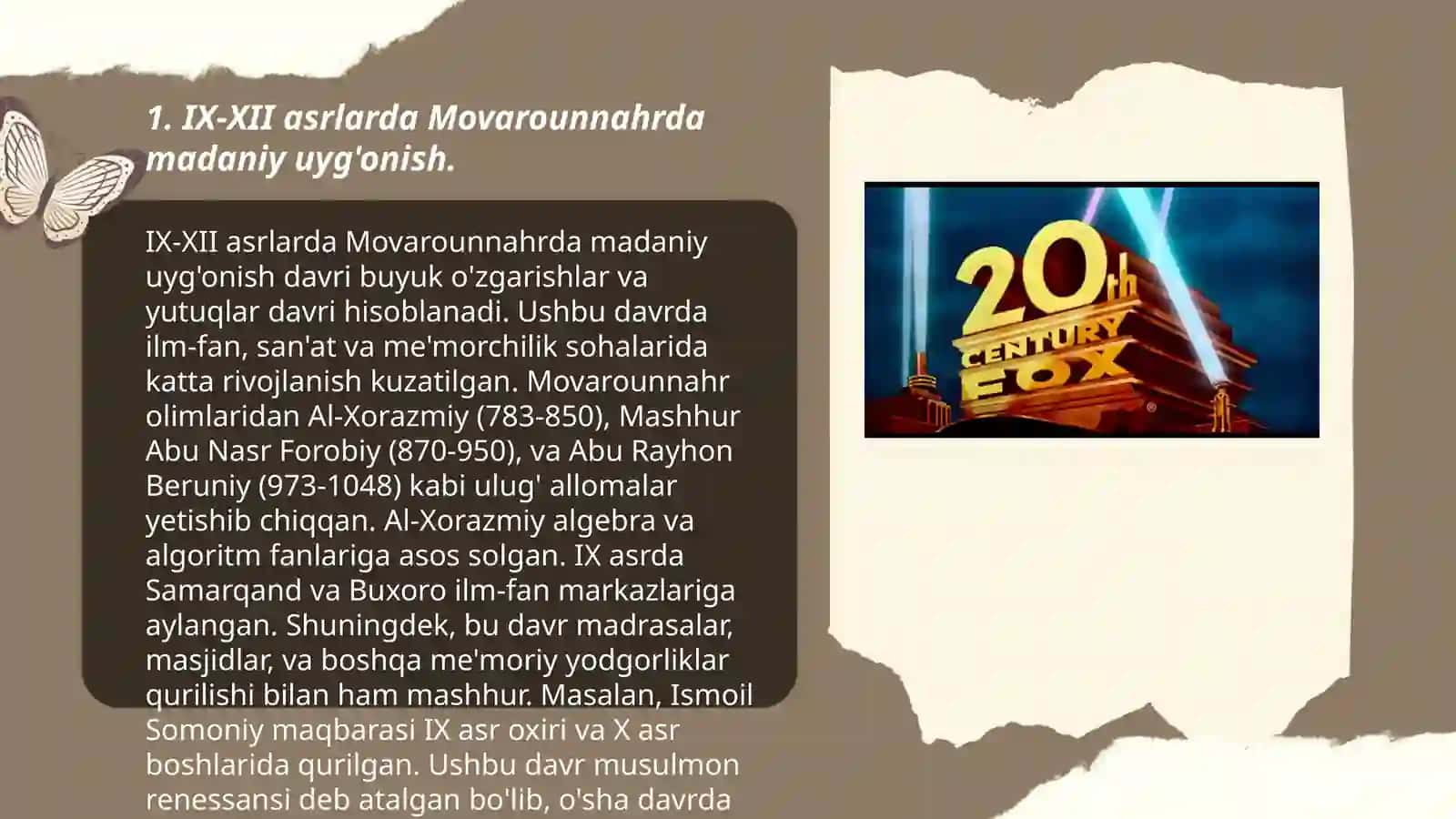 Movarounnahrda madaniy uyg'onish 3