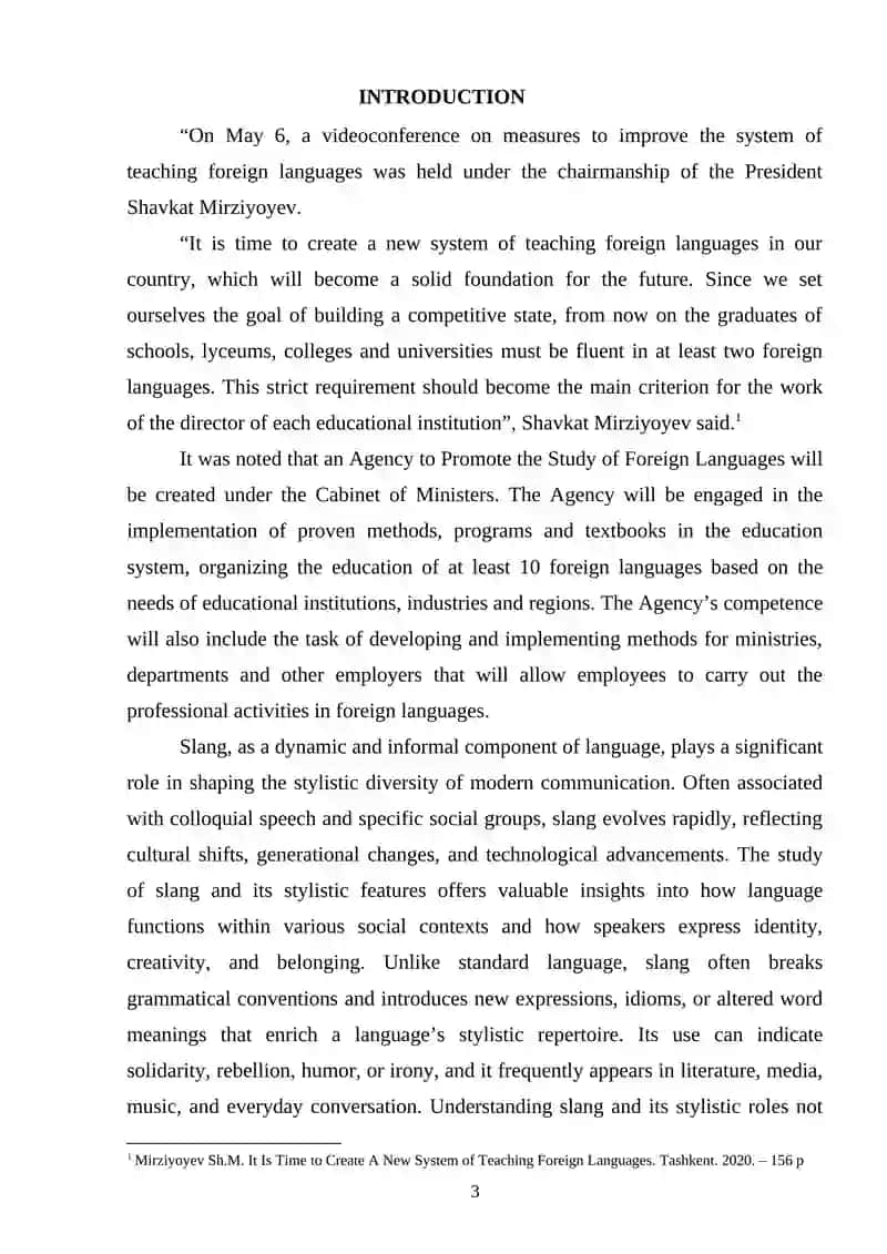 Slang and its stylistic features 3