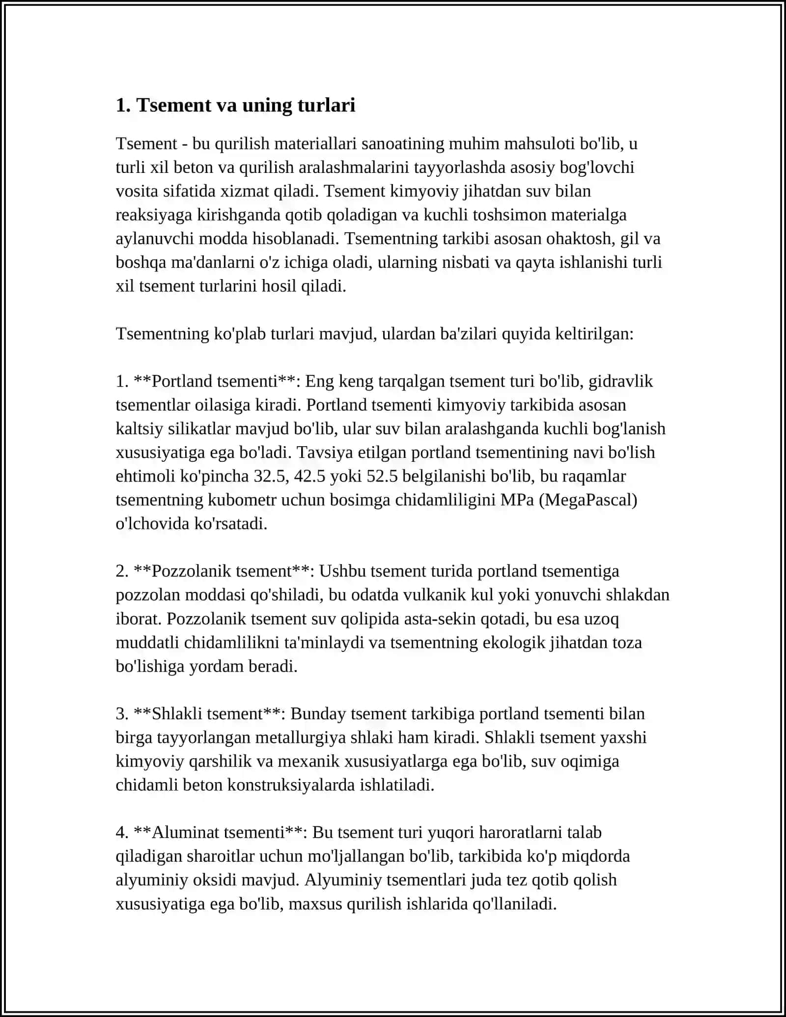 QURILISH MATERIALLARI 3
